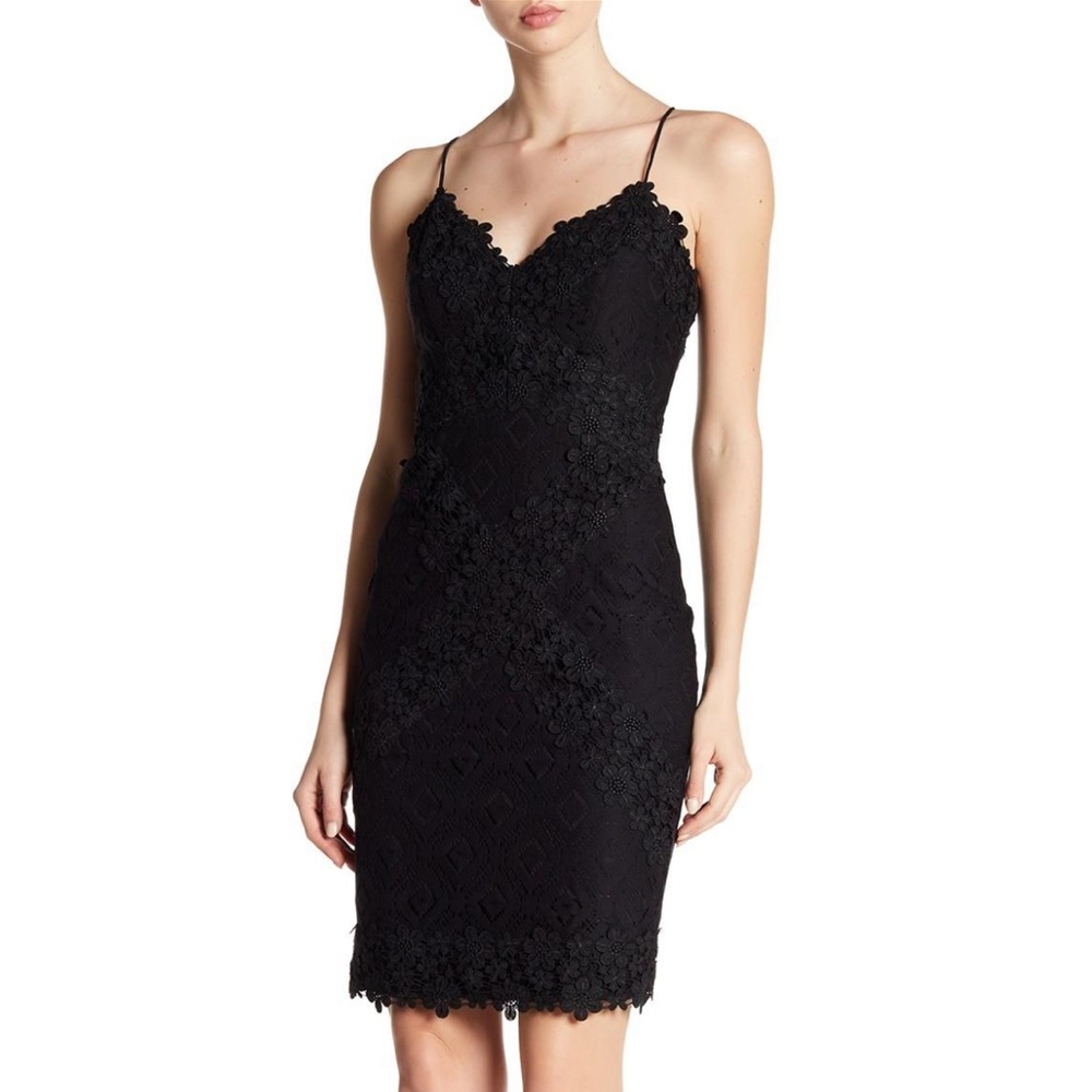 NWT Atelier Nicole Miller Lace Mini Dress